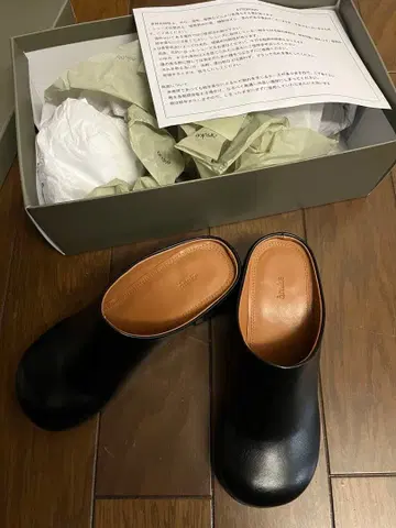 anuke 앙누크 에코 가죽 힐 슬립온