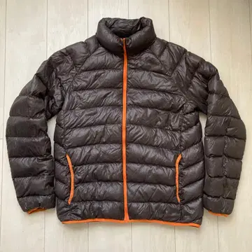 브라운 다운 자켓