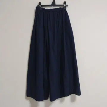 팔라스 팰리스 인디고 염색 와이드 팬츠