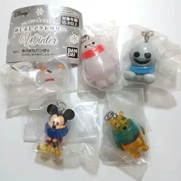 디즈니 캐릭터 메지루시 액세서리 윈터 컴프 세트