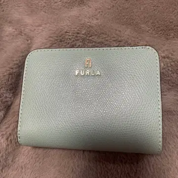 FURLA 이단 접이식 지갑 라이트 그린