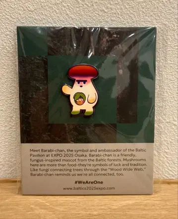 오늘 한정 [Barabi 핀 배지 부착] Barabi 핀 배지 EXPO