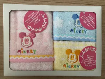 미키마우스 타월 3개 세트 SAIKAYA