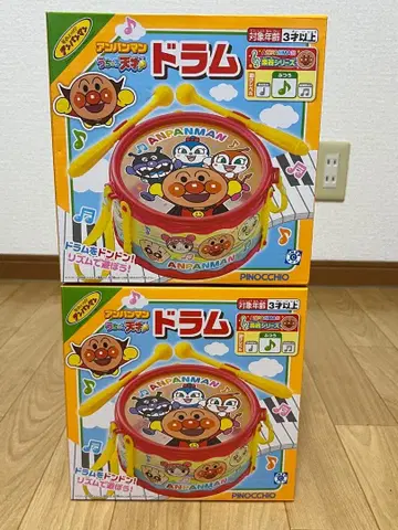 호빵맨 드럼 PINOCCHIO 2개