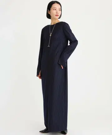 야나기바시 유이 콜라보 백산 I라인 원피스