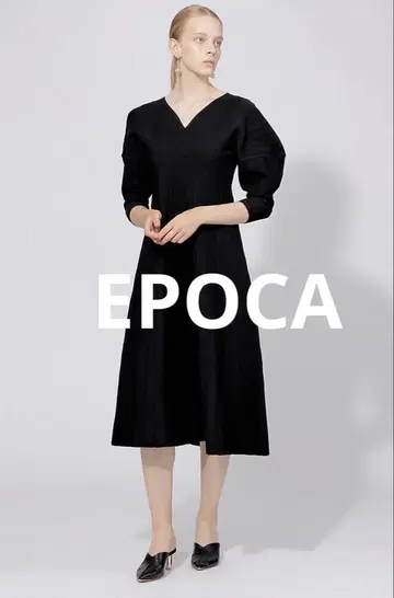 epoca 블랙 니트 드레스 38