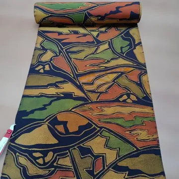 다색 추상 무늬 코몬 옷감 순수 실크