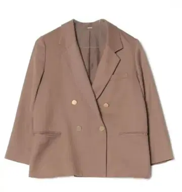 Mila Owen 미라 오웬 금장 버튼 더블 블레이저