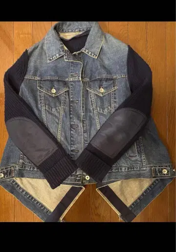 sacai 2020 aw 데님 자켓