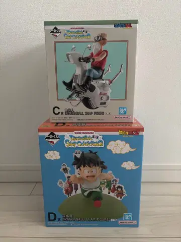 제일복권 드래곤볼 스냅 컬렉션2 C상 D상 무천도사, 손오반