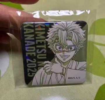 귀멸의 연주회 시나즈가와 사네미 원화 글리터 캔뱃지