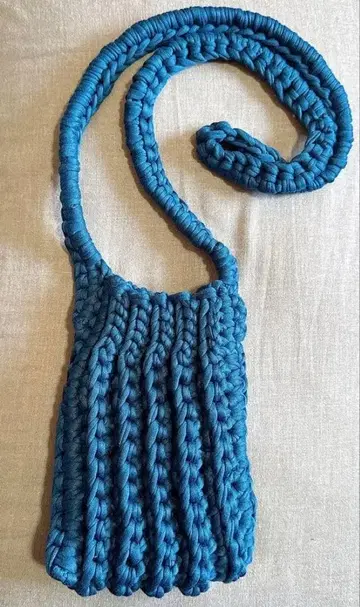 스마트폰 숄더 백 네이비