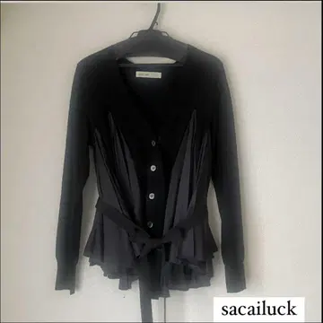 sacailuck 사카이 럭 블랙 가디건