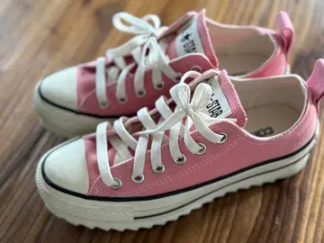 컨버스 올스타 샤크 밑창 핑크 23.5cm