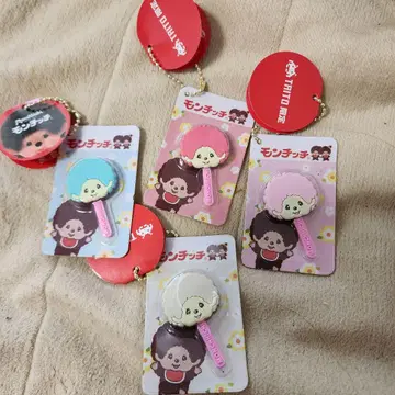 TAITO 한정판 몽치치 막대형 페이스 참 4개 세트