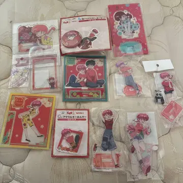 란마 (여자) 아크릴 스탠드 스티커 세트