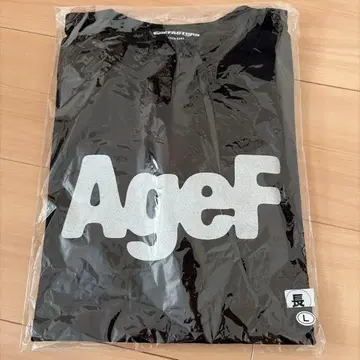 Age Factory 블랙 롱 T셔츠 L 사이즈