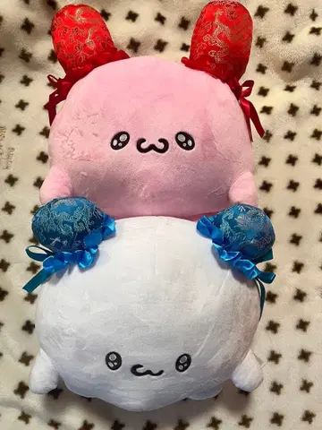 러브이즈 복권 A상 스못피 B상 삐욘치 차이나복 ver. 봉제 인형