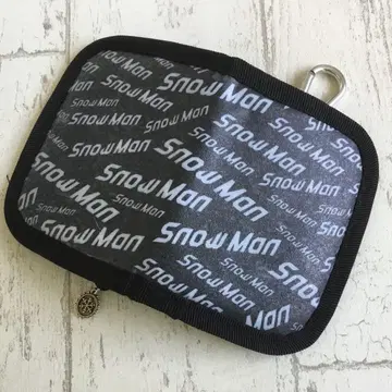 SnowMan 패스*코인 케이스 로고 패턴