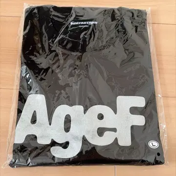 Age Factory 블랙 T셔츠 L사이즈 Agef 로고