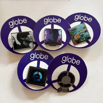 globe 핀즈 캡슐 앨범 컬렉션 5종 가챠