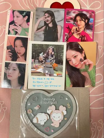 TWICE 다현 트레이딩 카드 러버 코스터