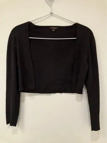 [중고품] TOCCA 블랙 볼레로 가디건