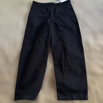 유니클로 U 와이드핏 치노 사이즈 82 블랙