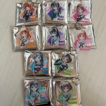 걸즈 & 판처 아크릴 키링 Ani-art 전 10종