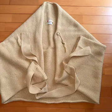 Traditional Weatherwear 니트 판초 가디건 3way