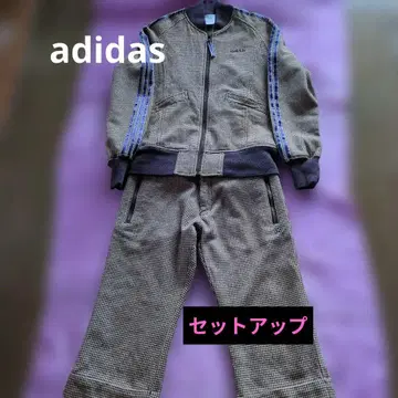 [ 초레어 ] adidas 아디다스 체크 무늬 셋업