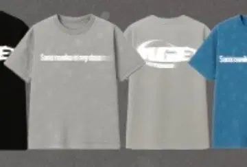 age fctory 그레이 T셔츠