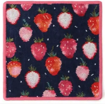 러브러리 바이 페이러 스트로베리 도트 손수건