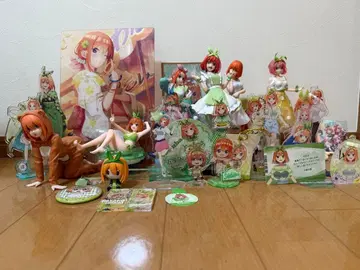 5등분의 신부 나카노 네잎 피규어 태피스트리 아크릴 스탠드 세트