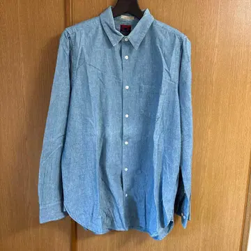 BRU NA BOINNE 브루나보인 4337 샴브레이 긴팔 셔츠