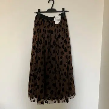 레오파드 무늬 플레어 스커트 9호 야마다야 Grand Table