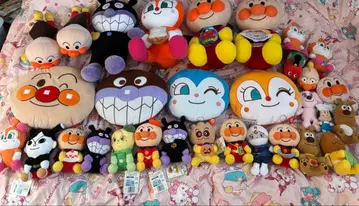 호빵맨 봉제 인형 묶음 판매