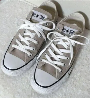 [ 완판 새상품급 ] IENA 24cm 컨버스 올스타 스니커즈 베이지