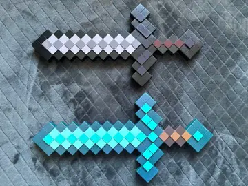 마이크 네더라이트 검 다이아몬드 검 세트 (상자 없음)