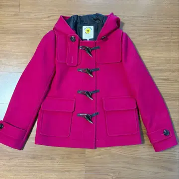 레이빔즈 핫 핑크 더플 코트 사이즈 0 울