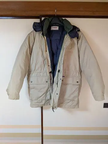 M'GREGOR 다운 자켓 M 사이즈 베이지/그린