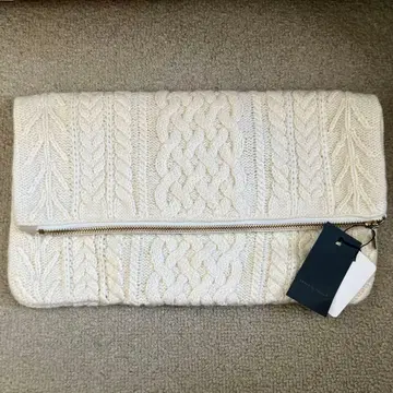 apart by lowrys 케이블 니트 클러치백