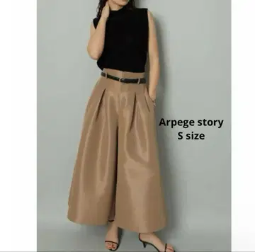 미사용 새상품 Arpege story 알페쥬 스토리 드레스 팬츠 S