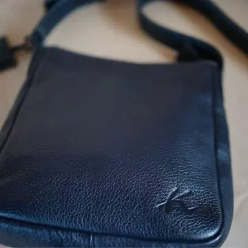 고품질 가죽 키타무라 가죽 숄더백 네이비