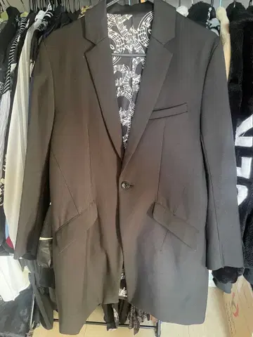 NUMBER (NINE) STUDIOUS 테일러드 자켓 블랙