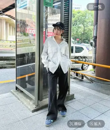 니코앤드 [MODE NORM CORE] 이지 플레어 라인 팬츠 M