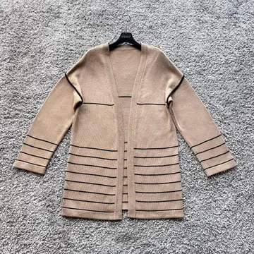 FOXEY 캐시미어 가디건 다크 베이지 F 사이즈