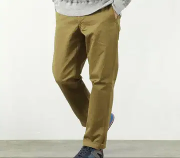 FOB팩토리 F0514 NARROW U.S 트라우저 카키 S