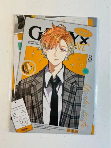 니지산지 우사미 리토 GRAY x ACCENT 아트 보드