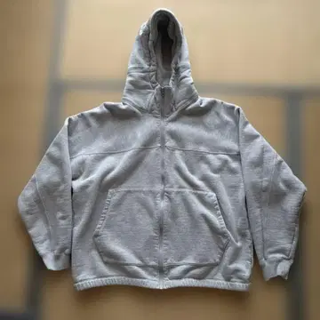 BEAMS JAPAN 지퍼 후드 맨투맨 XL 그레이